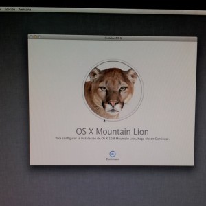 Instalar Mountain Lion
